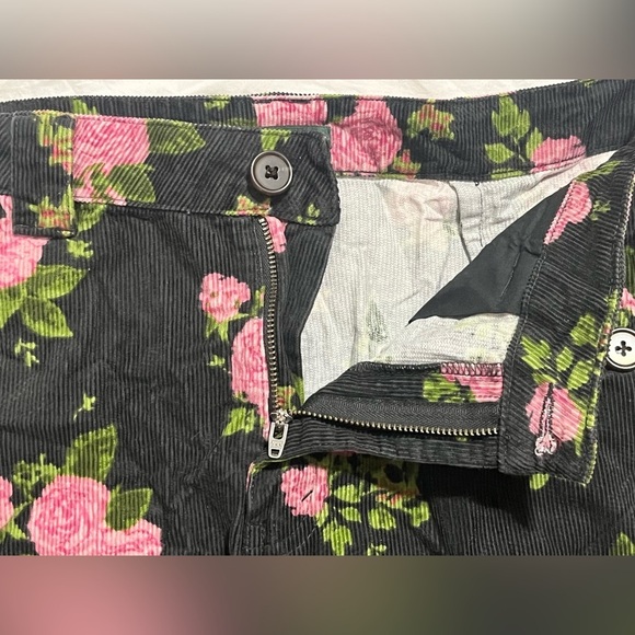 Wild Fable Women’s Floral Cotton Black Pink Skirt Size 10 - Picture 8 of 13